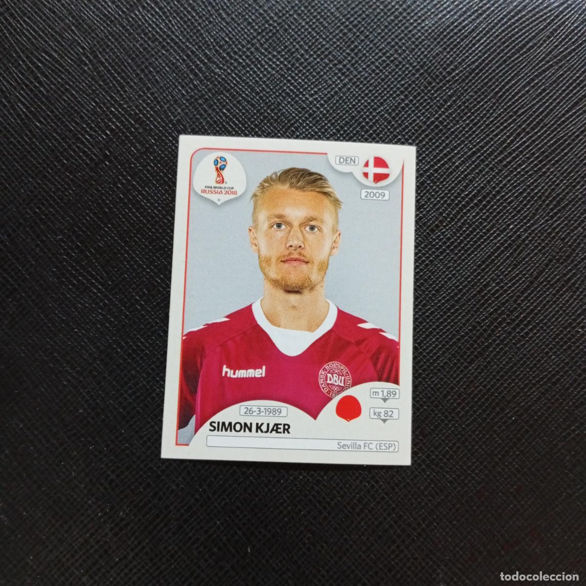 Cromos de Futebol: 256 SIMON KJAER DINAMARCA PANINI MUNDIAL RUSIA 2018 CROMO FUTBOL 18 - SIN PEGAR - CJ2 ..