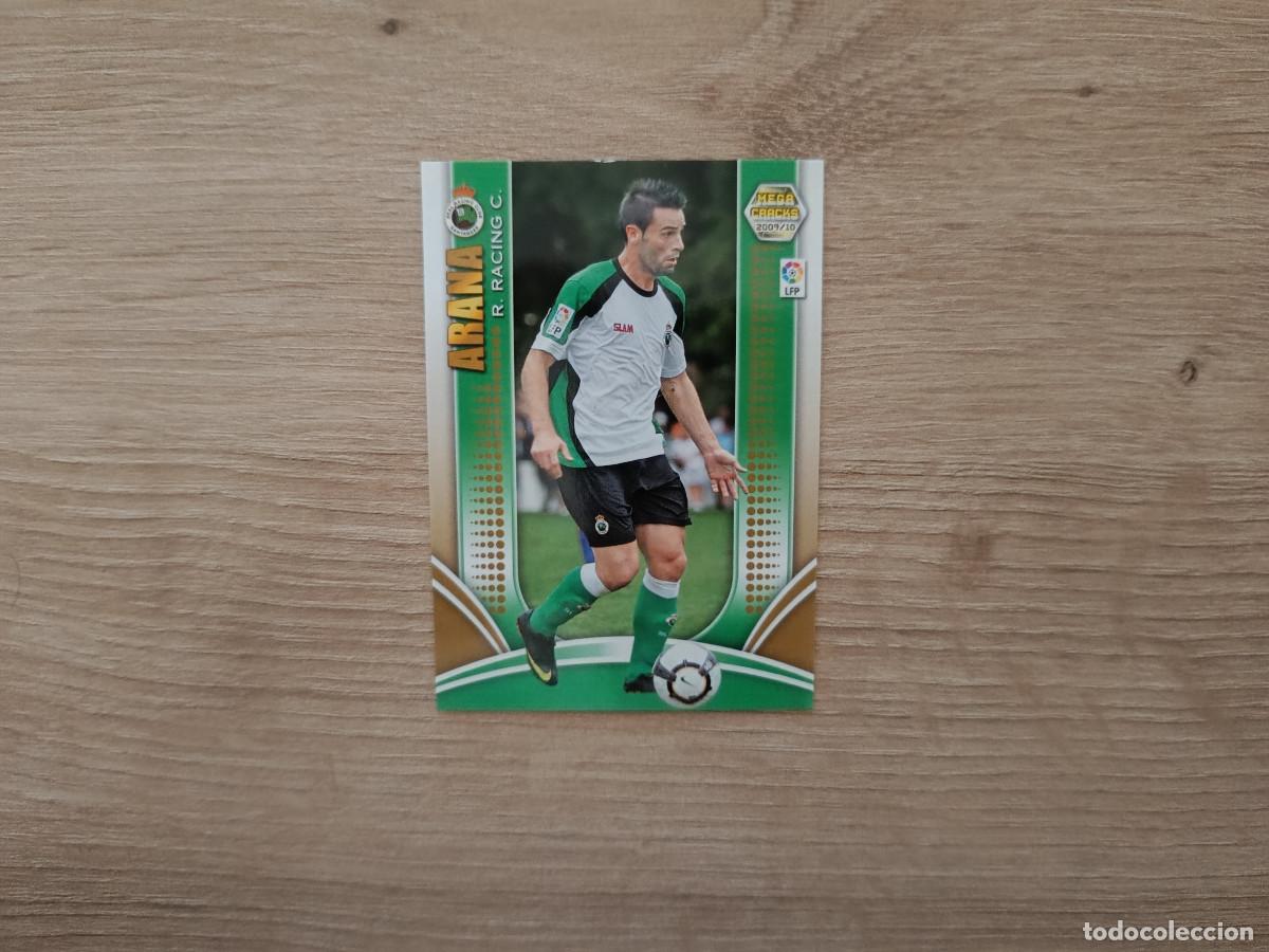 Cromos de Futebol: CROMO DE FUTBOL PANINI ARANA 210 RACING MEGACRACKS 2009 2010 09 10 D726