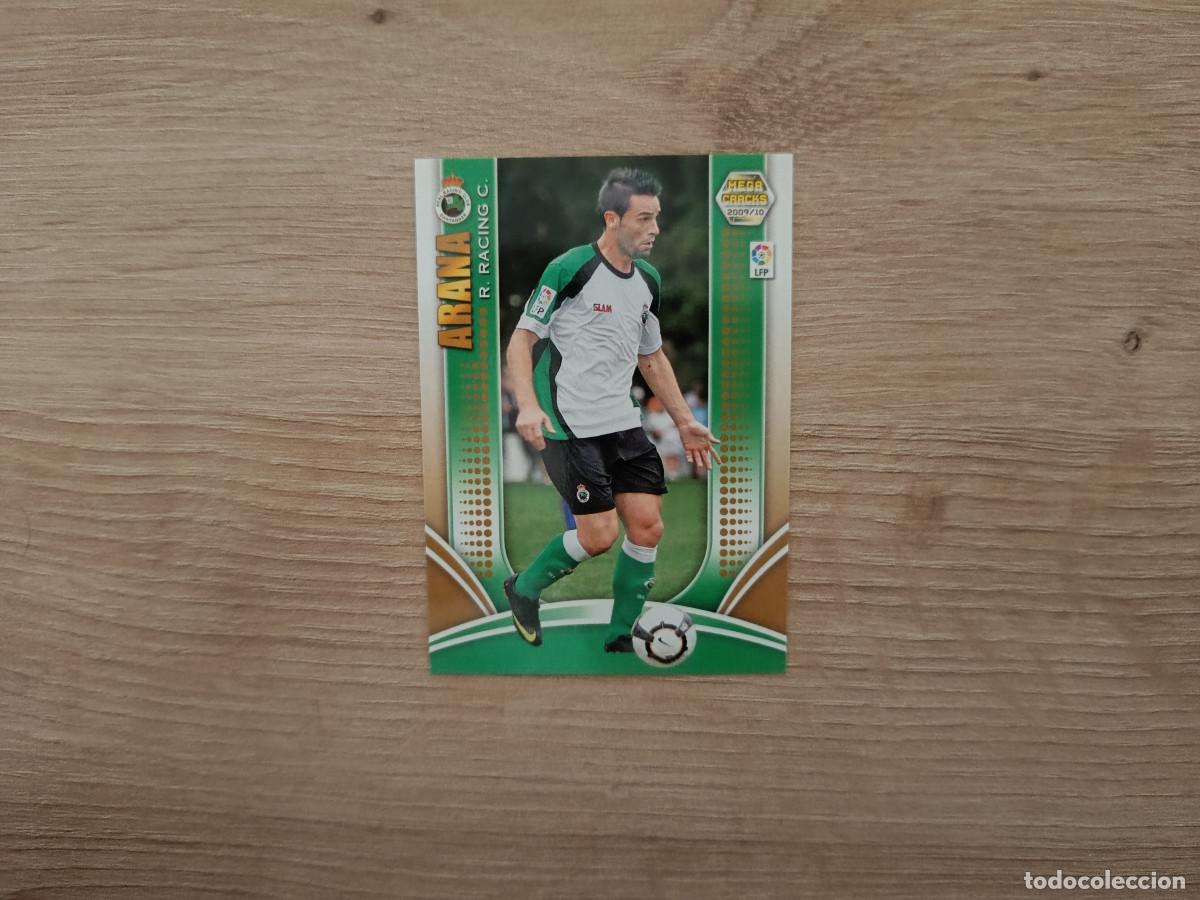 Cromos de Futebol: CROMO DE FUTBOL PANINI ARANA 210 RACING MEGACRACKS 2009 2010 09 10 D726