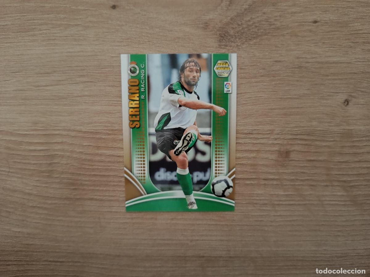 Cromos de Futebol: CROMO DE FUTBOL PANINI SERRANO 211 RACING MEGACRACKS 2009 2010 09 10 D726