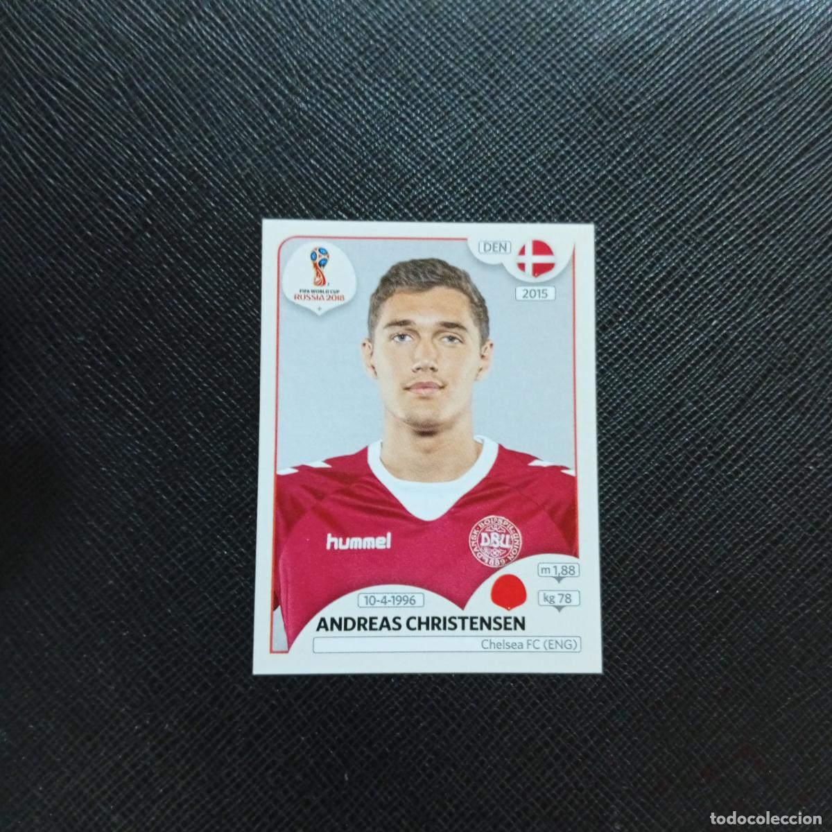 Cromos de Futebol: 257 ANDREAS CHRISTENSEN DINAMARCA PANINI MUNDIAL RUSIA 2018 CROMO FUTBOL 18 - SIN PEGAR - CJ2