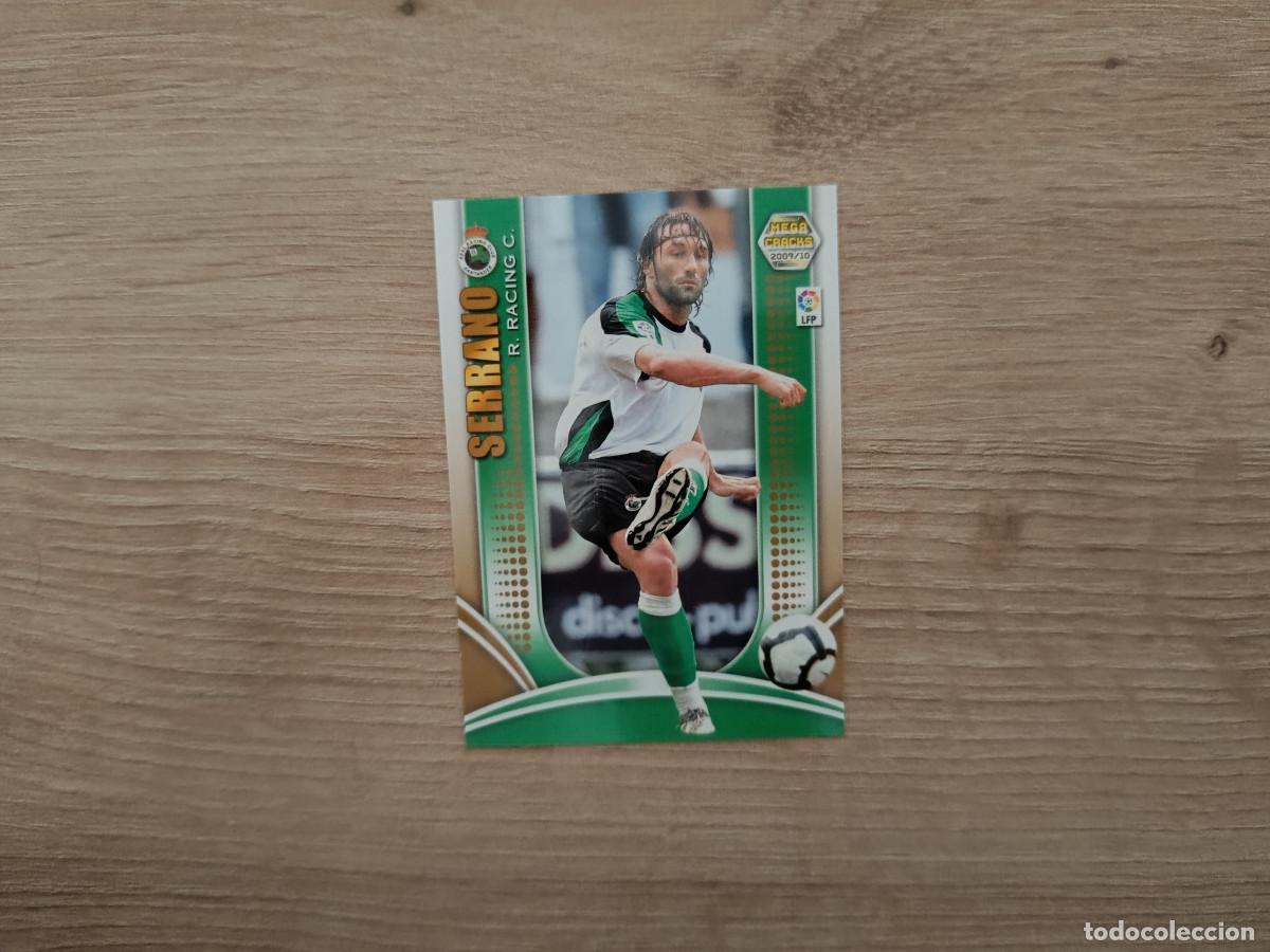 Cromos de Futebol: CROMO DE FUTBOL PANINI SERRANO 211 RACING MEGACRACKS 2009 2010 09 10 D726