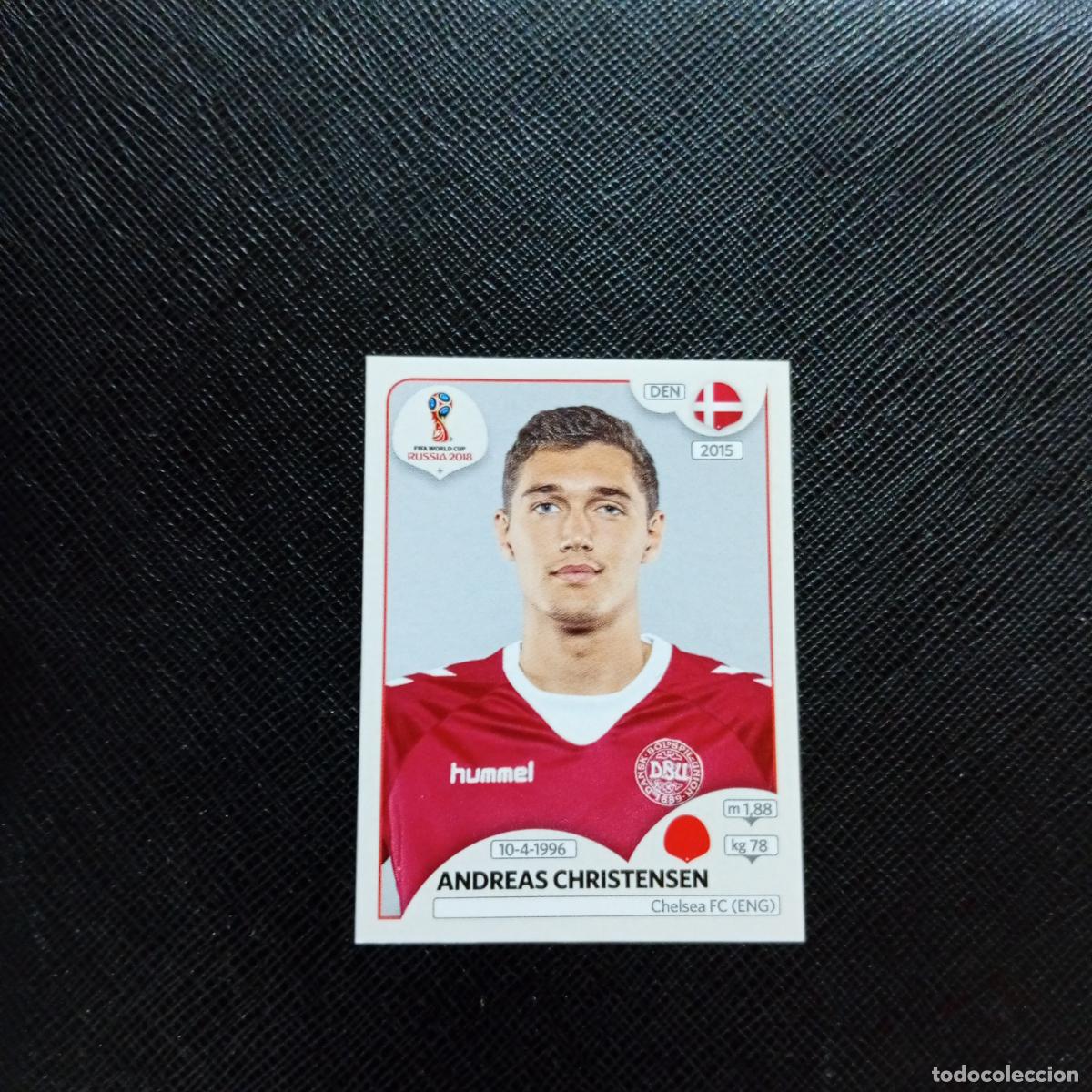 Cromos de Futebol: 257 ANDREAS CHRISTENSEN DINAMARCA PANINI MUNDIAL RUSIA 2018 CROMO FUTBOL 18 - SIN PEGAR - CJ2
