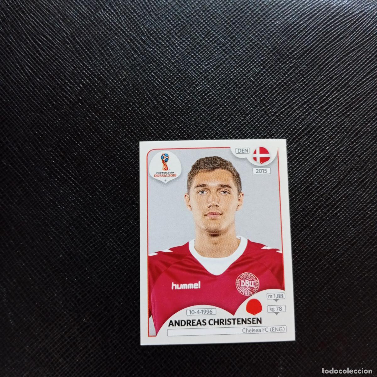 Cromos de Futebol: 257 ANDREAS CHRISTENSEN DINAMARCA PANINI MUNDIAL RUSIA 2018 CROMO FUTBOL 18 - SIN PEGAR - CJ2 .