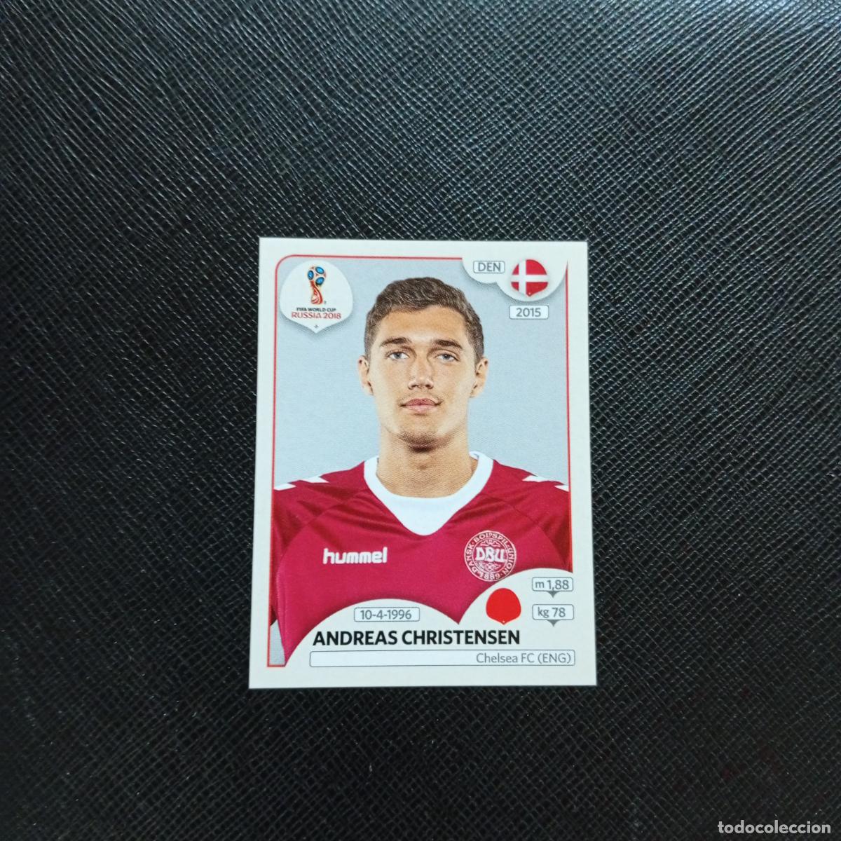 Cromos de Futebol: 257 ANDREAS CHRISTENSEN DINAMARCA PANINI MUNDIAL RUSIA 2018 CROMO FUTBOL 18 - SIN PEGAR - CJ2 .