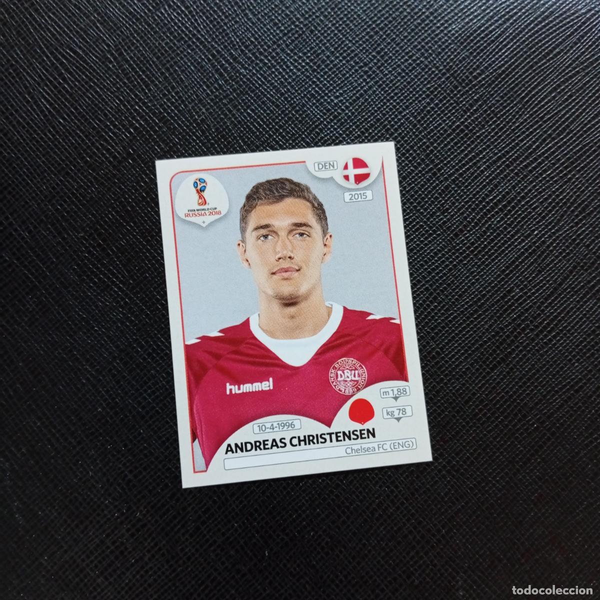 Cromos de Futebol: 257 ANDREAS CHRISTENSEN DINAMARCA PANINI MUNDIAL RUSIA 2018 CROMO FUTBOL 18 - SIN PEGAR - CJ2 .