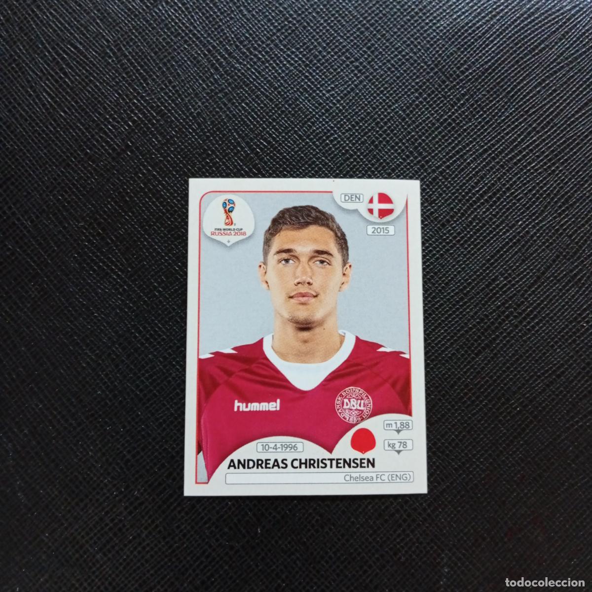 Cromos de Futebol: 257 ANDREAS CHRISTENSEN DINAMARCA PANINI MUNDIAL RUSIA 2018 CROMO FUTBOL 18 - SIN PEGAR - CJ2 .