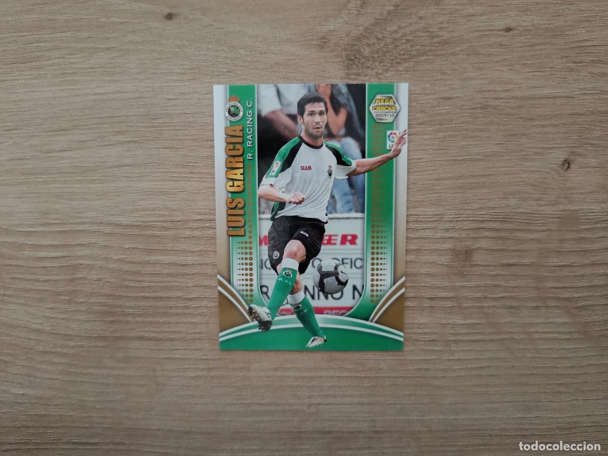 Cromos de Futebol: CROMO DE FUTBOL PANINI LUIS GARCIA 214 RACING MEGACRACKS 2009 2010 09 10 D726
