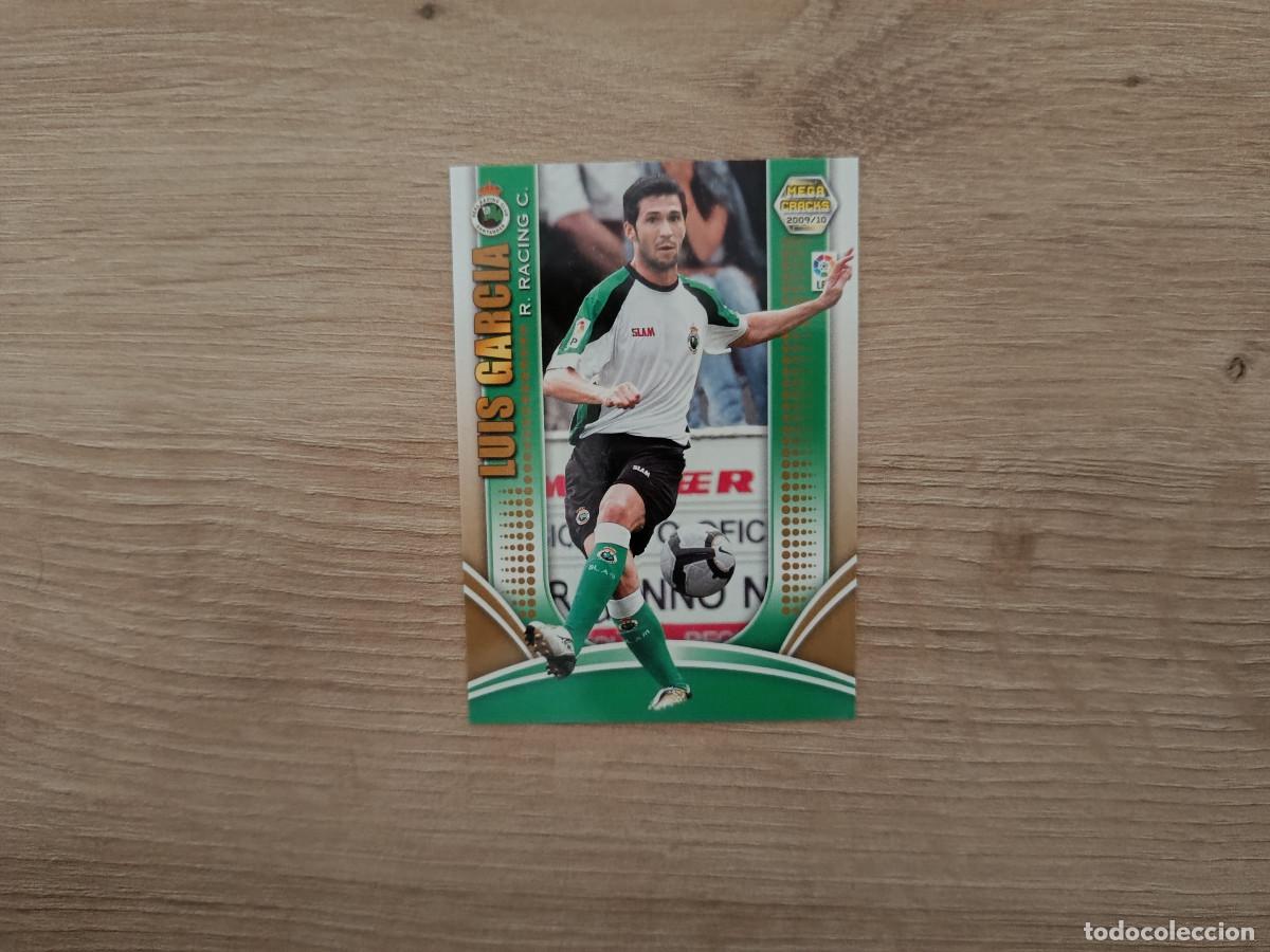 Cromos de Futebol: CROMO DE FUTBOL PANINI LUIS GARCIA 214 RACING MEGACRACKS 2009 2010 09 10 D726