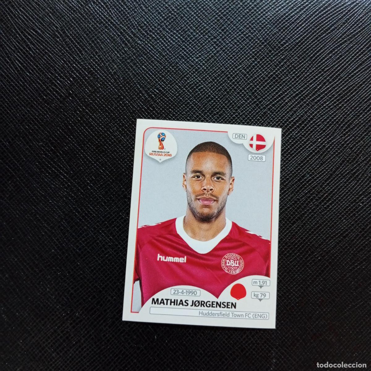 Cromos de Futebol: 259 MATHIAS JORGENSEN DINAMARCA PANINI MUNDIAL RUSIA 2018 CROMO FUTBOL 18 - SIN PEGAR - CJ2