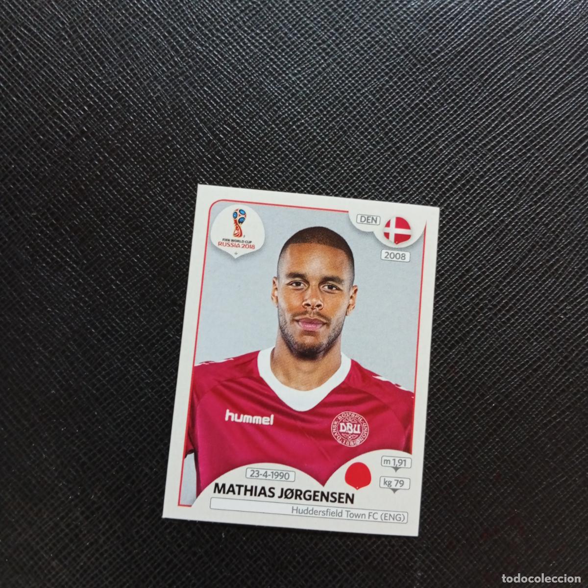 Cromos de Futebol: 259 MATHIAS JORGENSEN DINAMARCA PANINI MUNDIAL RUSIA 2018 CROMO FUTBOL 18 - SIN PEGAR - CJ2 .
