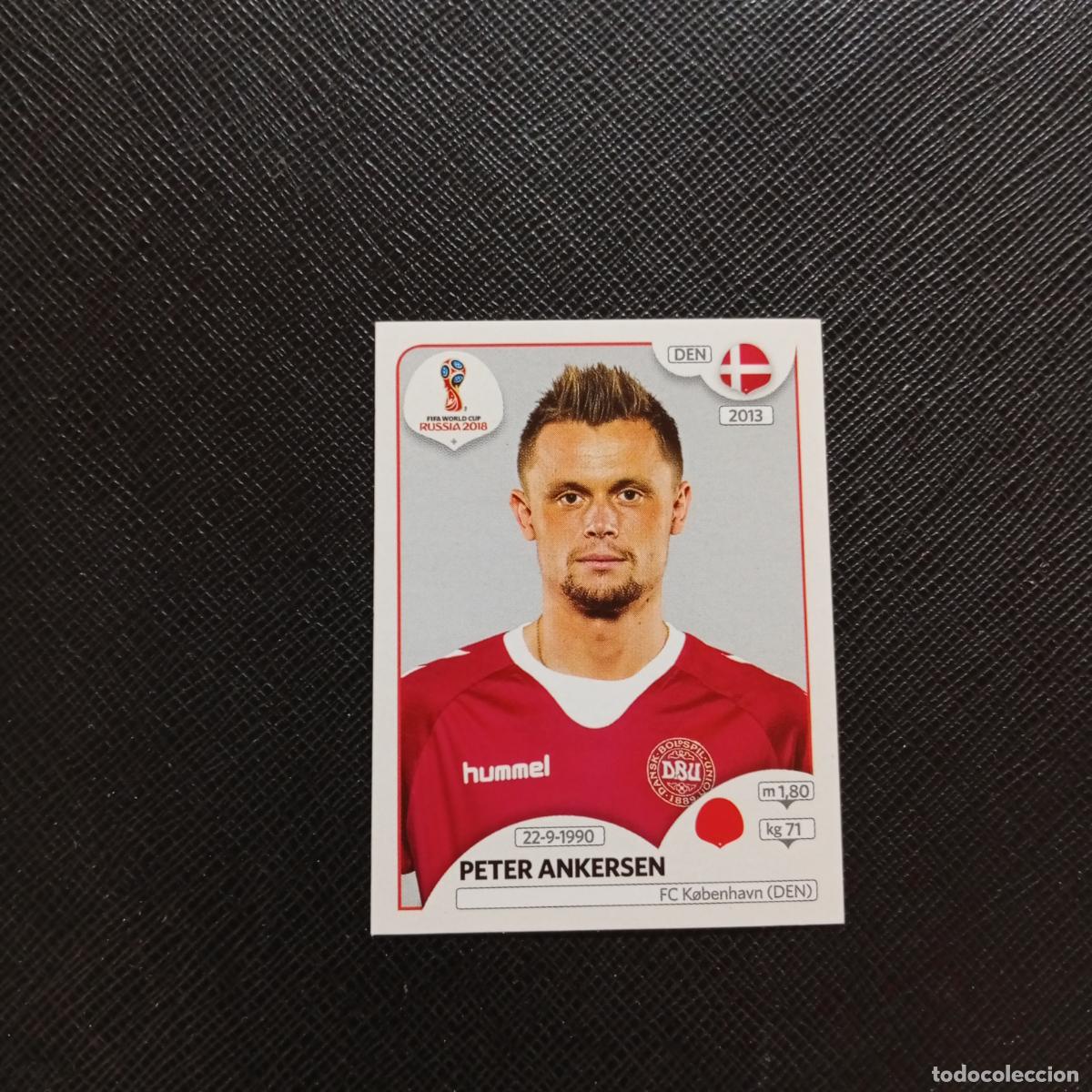 Figurine di Calcio: 261 PETER ANKERSEN DINAMARCA PANINI MUNDIAL RUSIA 2018 CROMO FUTBOL 18 - SIN PEGAR - CJ2 .