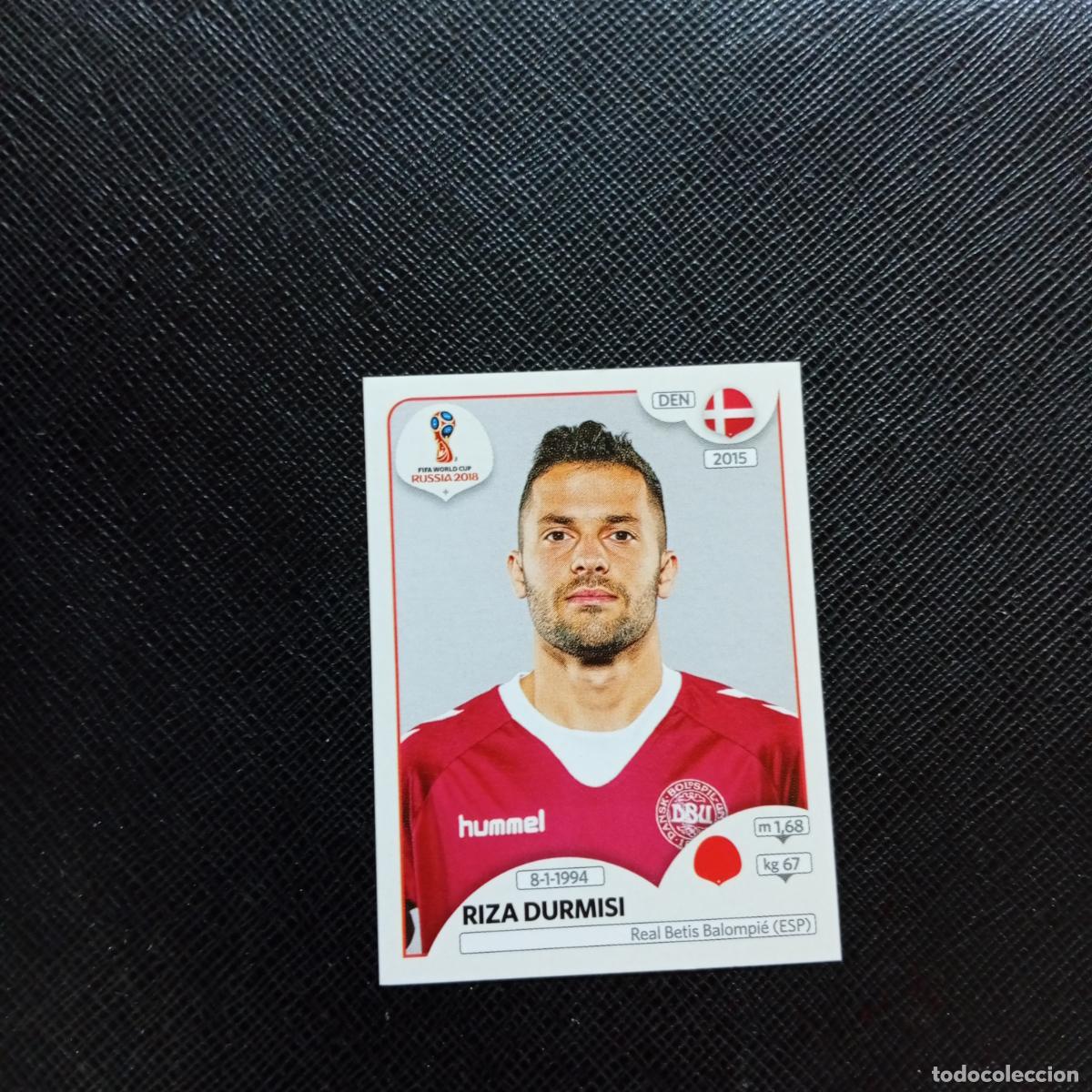 Figurine di Calcio: 262 DURMISI DINAMARCA PANINI MUNDIAL RUSIA 2018 CROMO FUTBOL 18 - SIN PEGAR - CJ2 .