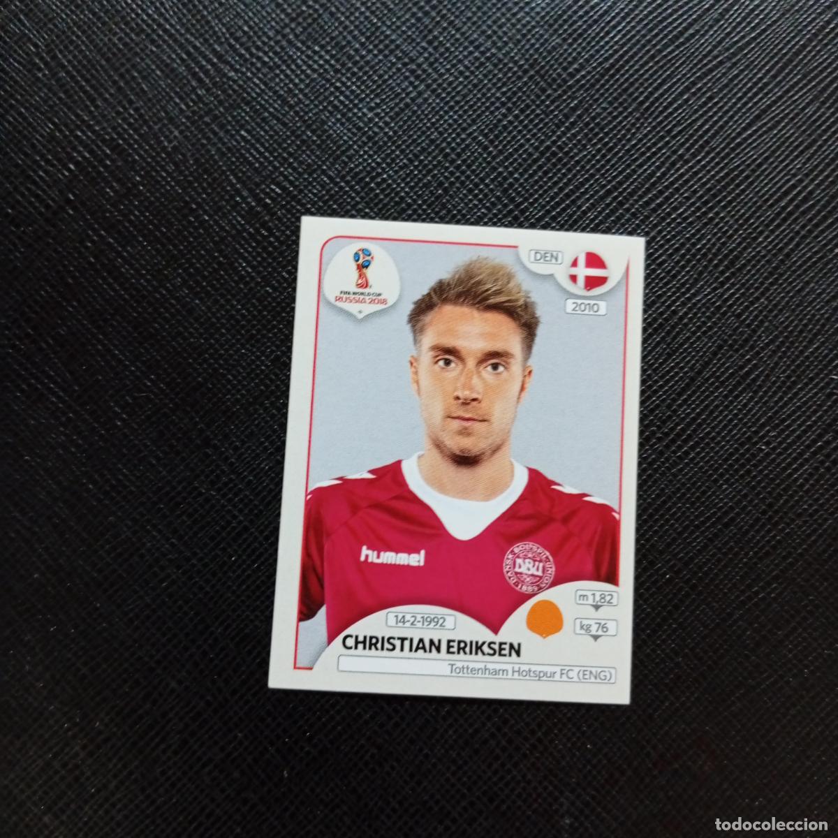Figurine di Calcio: 265 CHRISTIAN ERIKSEN DINAMARCA PANINI MUNDIAL RUSIA 2018 CROMO FUTBOL 18 - SIN PEGAR - CJ2