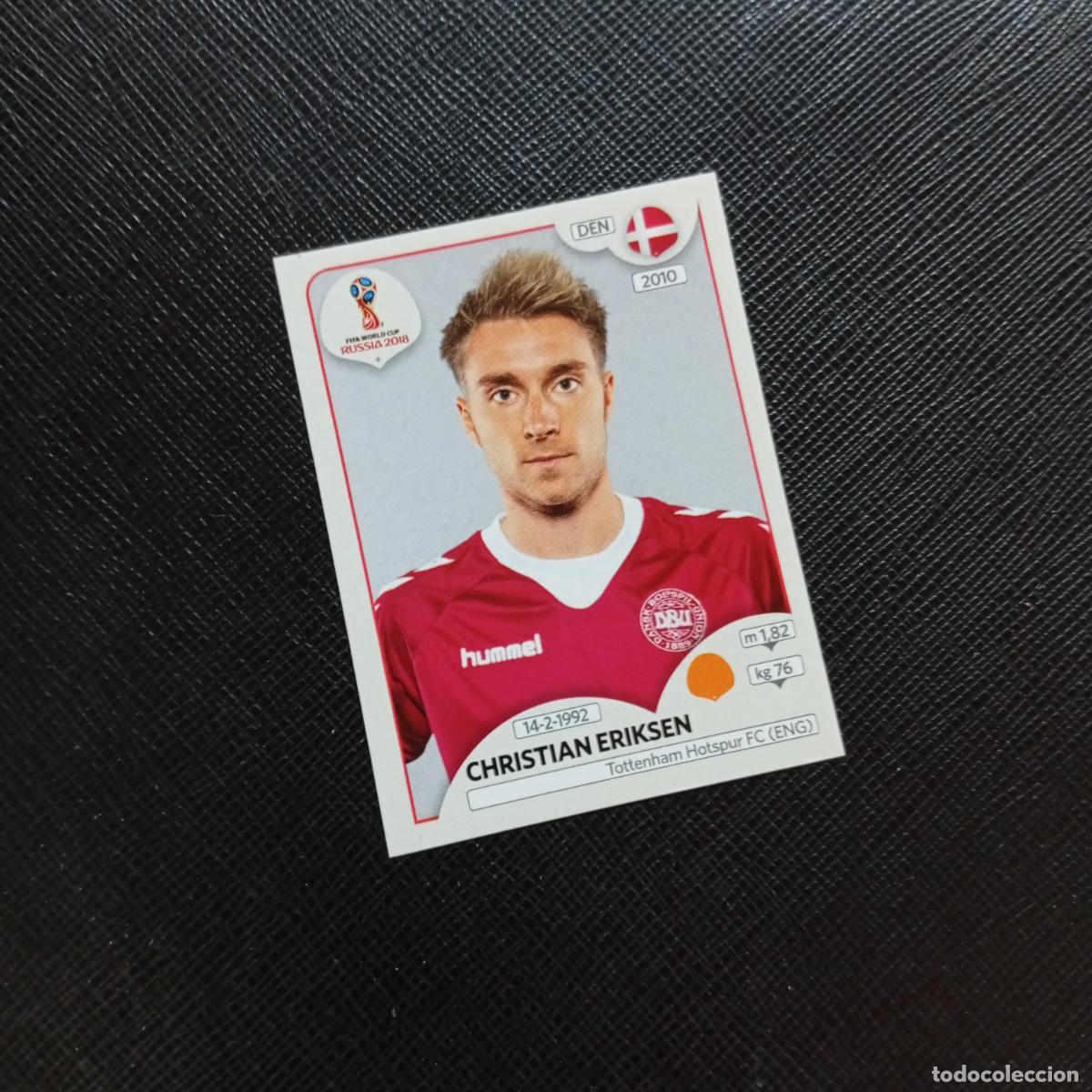 Figurine di Calcio: 265 CHRISTIAN ERIKSEN DINAMARCA PANINI MUNDIAL RUSIA 2018 CROMO FUTBOL 18 - SIN PEGAR - CJ2 .