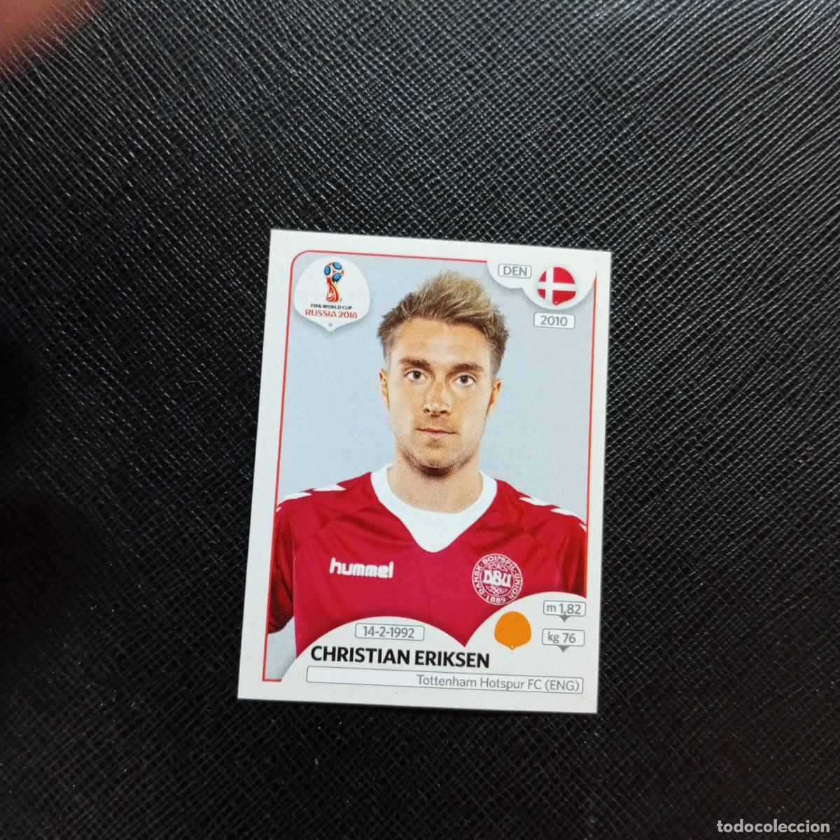 Figurine di Calcio: 265 CHRISTIAN ERIKSEN DINAMARCA PANINI MUNDIAL RUSIA 2018 CROMO FUTBOL 18 - SIN PEGAR - CJ2 ..