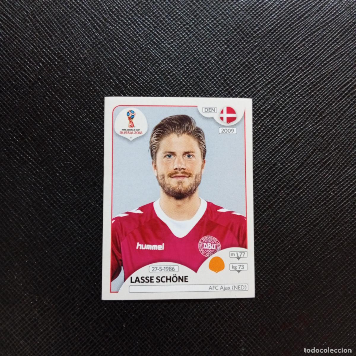 Figurine di Calcio: 266 LASSE SCHONE DINAMARCA PANINI MUNDIAL RUSIA 2018 CROMO FUTBOL 18 - SIN PEGAR - CJ2