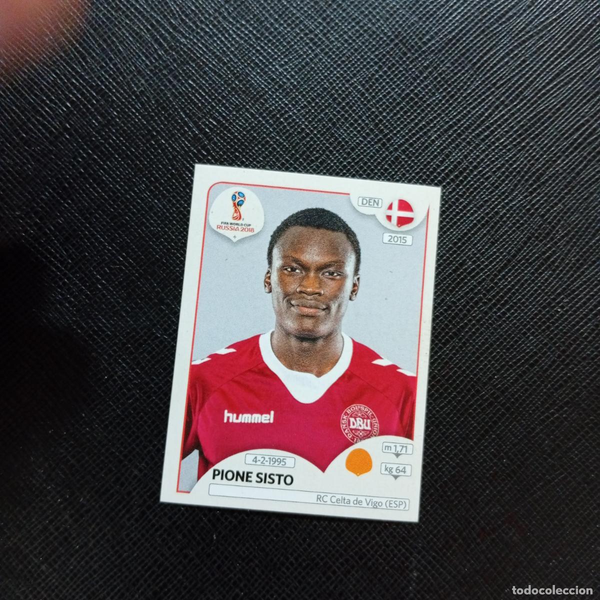 Fu&szlig;ball-Sticker: 267 PIONE SISTO DINAMARCA PANINI MUNDIAL RUSIA 2018 CROMO FUTBOL 18 - SIN PEGAR - CJ2 .