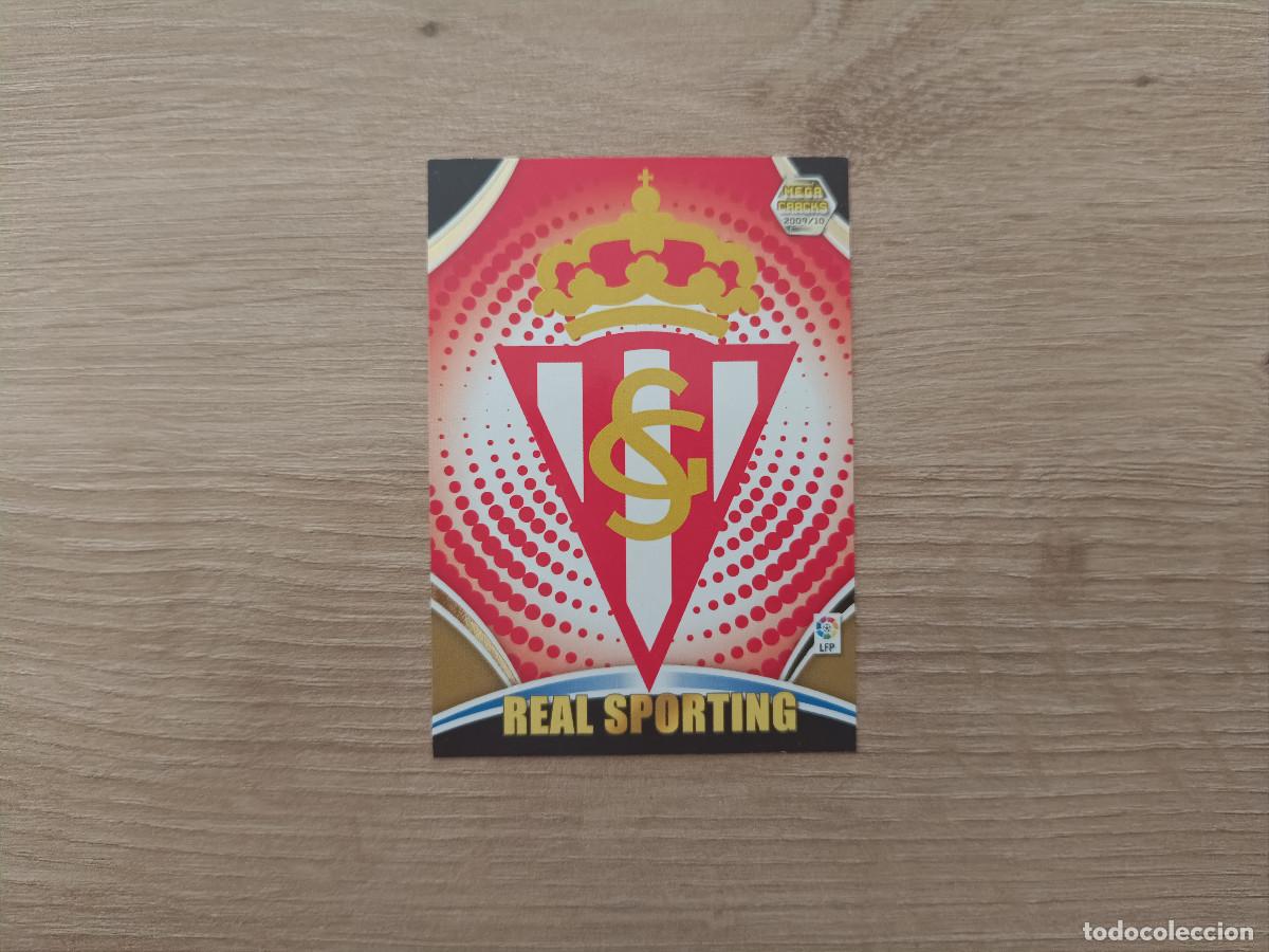 Cromos de f&uacute;tbol: CROMO DE FUTBOL PANINI ESCUDO 235 SPORTING MEGACRACKS 2009 2010 09 10 D726