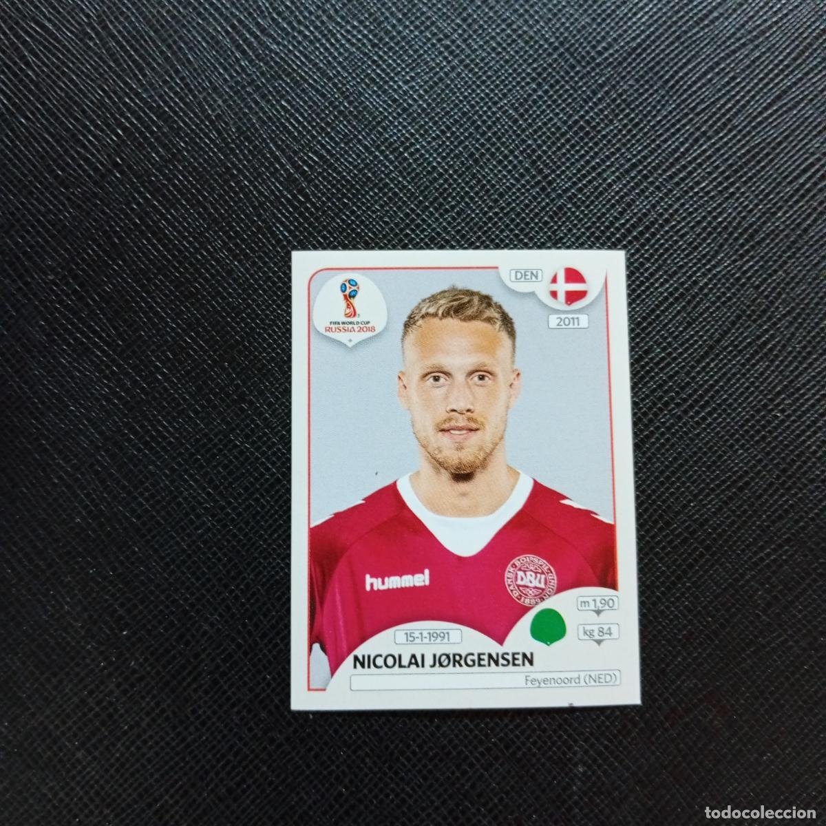 Cromos de f&uacute;tbol: 269 NICOLAI JORGENSEN DINAMARCA PANINI MUNDIAL RUSIA 2018 CROMO FUTBOL 18 - SIN PEGAR - CJ2 ..
