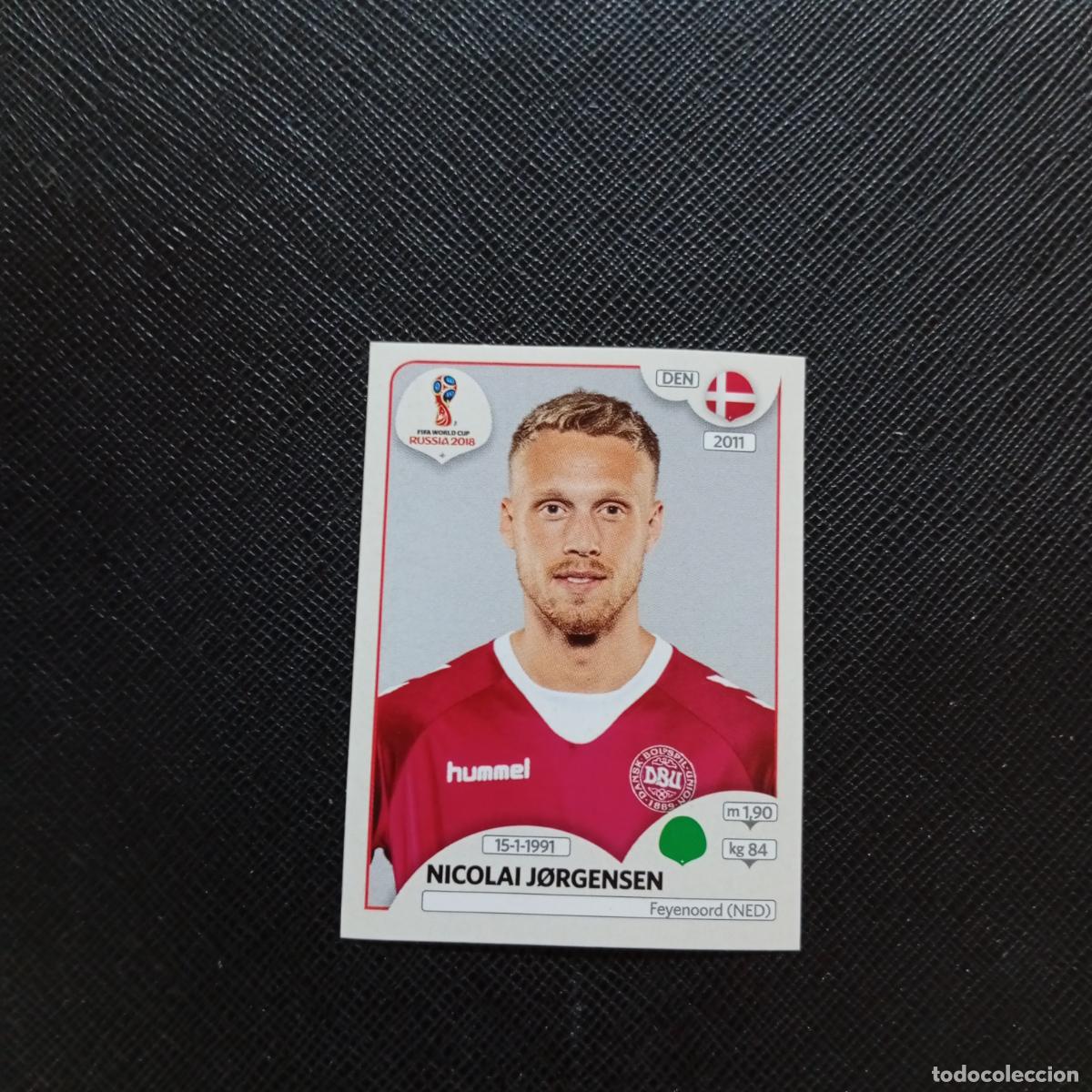 Cromos de f&uacute;tbol: 269 NICOLAI JORGENSEN DINAMARCA PANINI MUNDIAL RUSIA 2018 CROMO FUTBOL 18 - SIN PEGAR - CJ2 ..