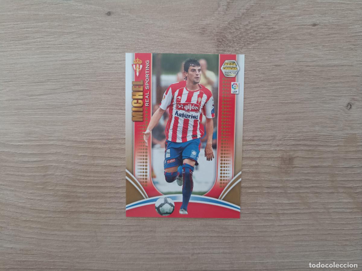 Cromos de f&uacute;tbol: CROMO DE FUTBOL PANINI MICHEL 245 SPORTING MEGACRACKS 2009 2010 09 10 D726