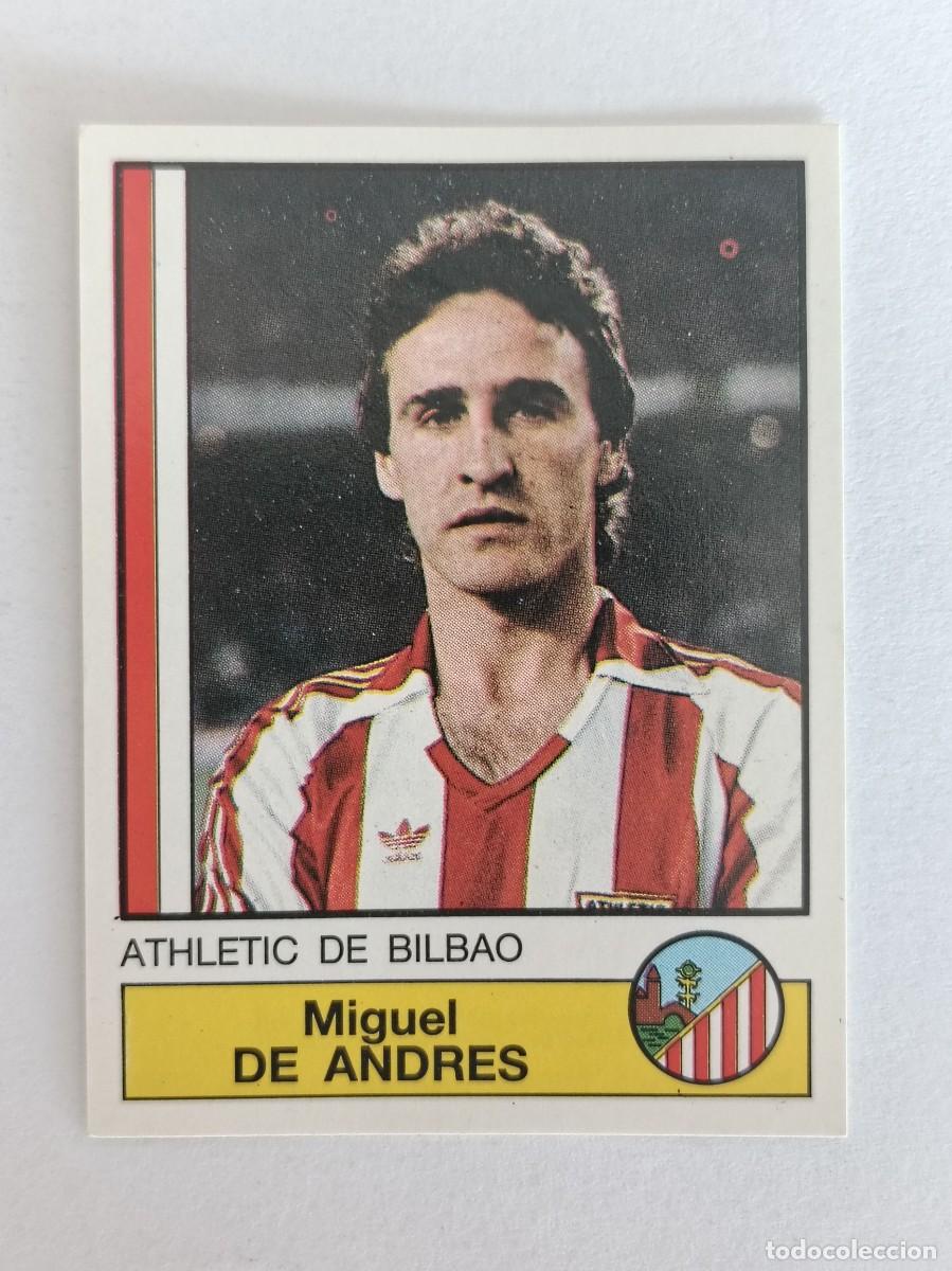 Cromos de f&uacute;tbol: #10 DE ANDRES (ATHLETIC BILBAO) FUTBOL 87 PANINI