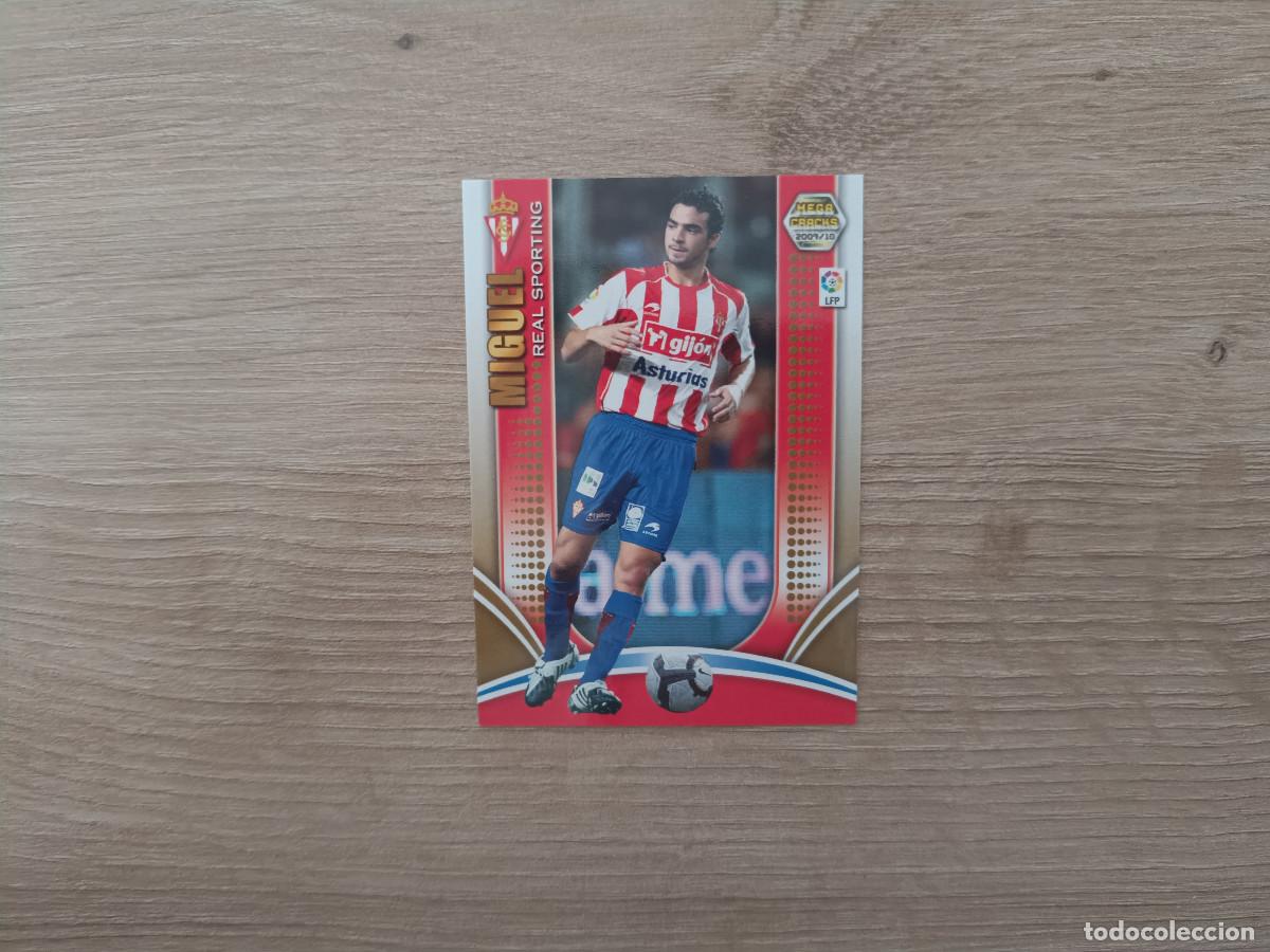 Cromos de f&uacute;tbol: CROMO DE FUTBOL PANINI MIGUEL 247 SPORTING MEGACRACKS 2009 2010 09 10 D726
