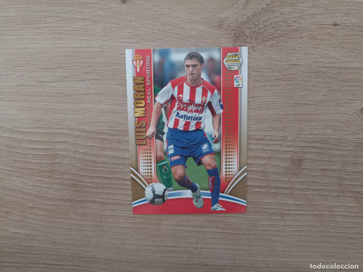 Cromos de f&uacute;tbol: CROMO DE FUTBOL PANINI LUIS MORAN 249 SPORTING MEGACRACKS 2009 2010 09 10 D726