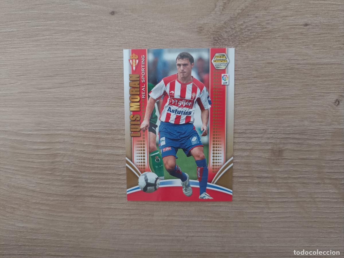 Cromos de f&uacute;tbol: CROMO DE FUTBOL PANINI LUIS MORAN 249 SPORTING MEGACRACKS 2009 2010 09 10 D726