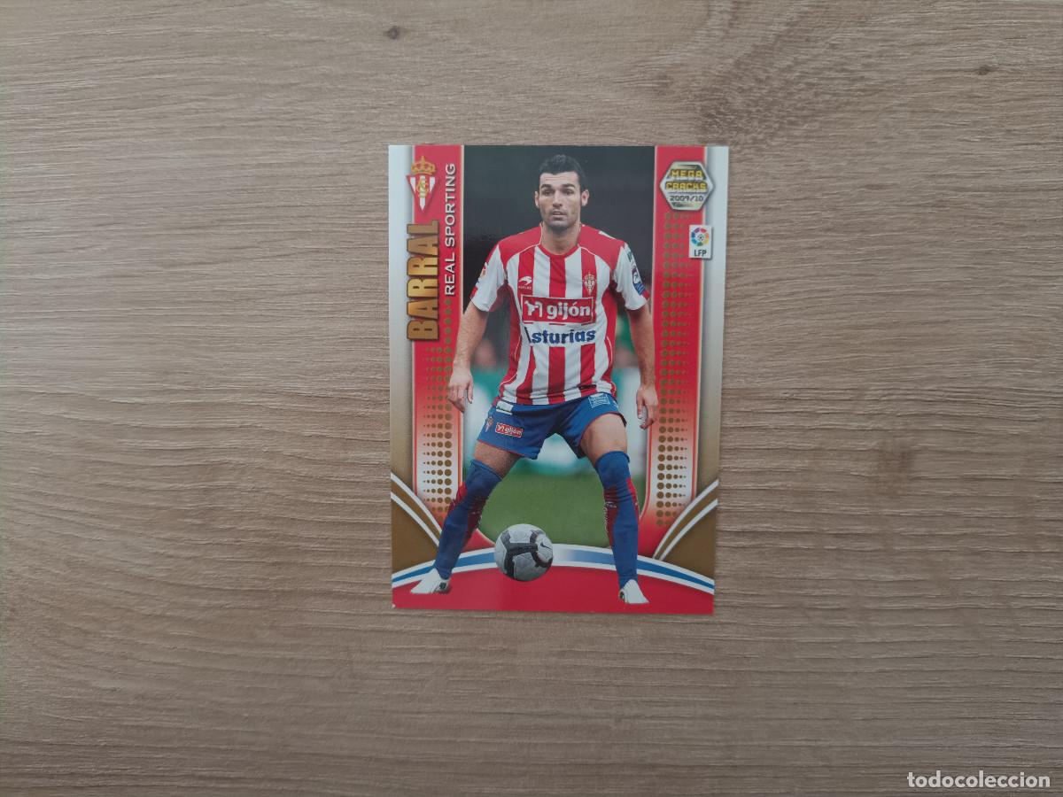 Cromos de f&uacute;tbol: CROMO DE FUTBOL PANINI BARRAL 252 SPORTING MEGACRACKS 2009 2010 09 10 D726