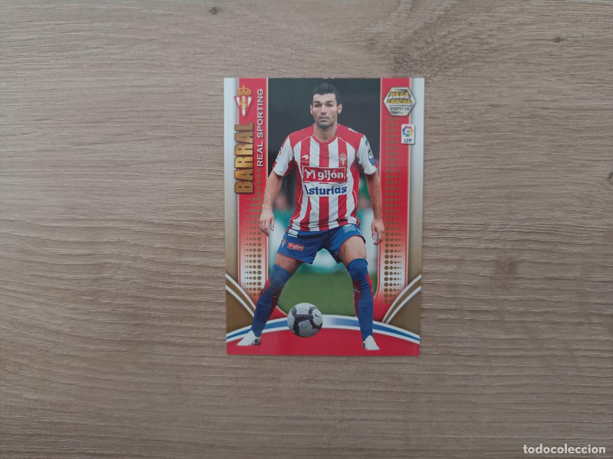 Cromos de f&uacute;tbol: CROMO DE FUTBOL PANINI BARRAL 252 SPORTING MEGACRACKS 2009 2010 09 10 D726