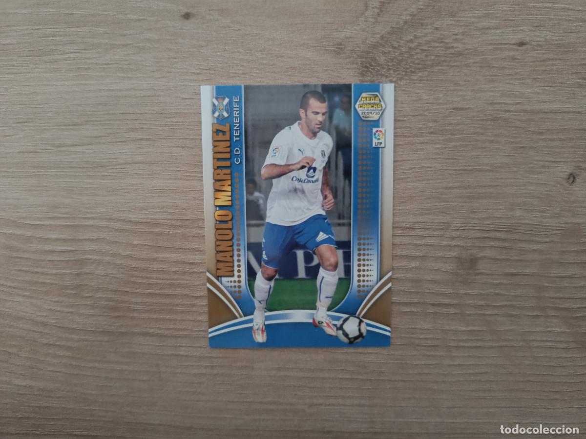 Cromos de Futebol: CROMO DE FUTBOL PANINI MANOLO MARTINEZ 256 TENERIFE MEGACRACKS 2009 2010 09 10 D726