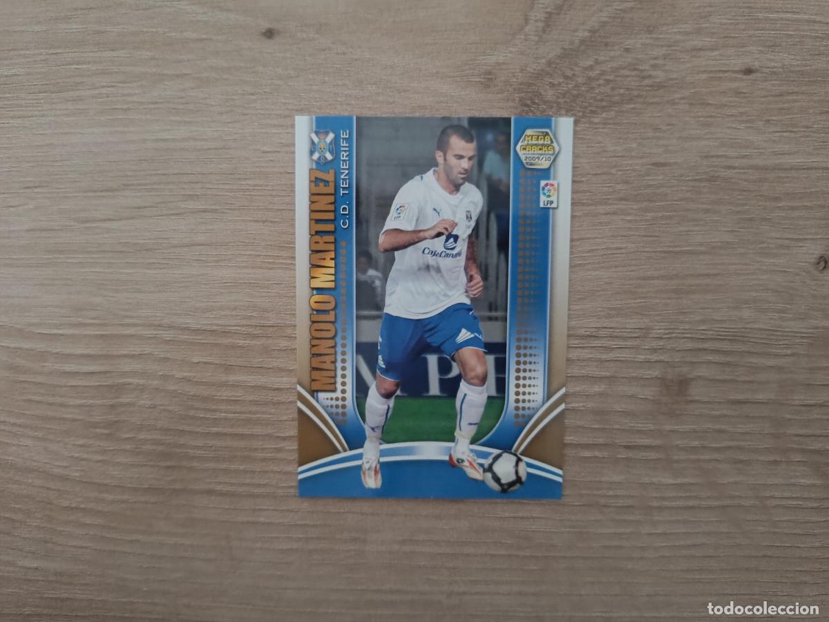 Cromos de Futebol: CROMO DE FUTBOL PANINI MANOLO MARTINEZ 256 TENERIFE MEGACRACKS 2009 2010 09 10 D726