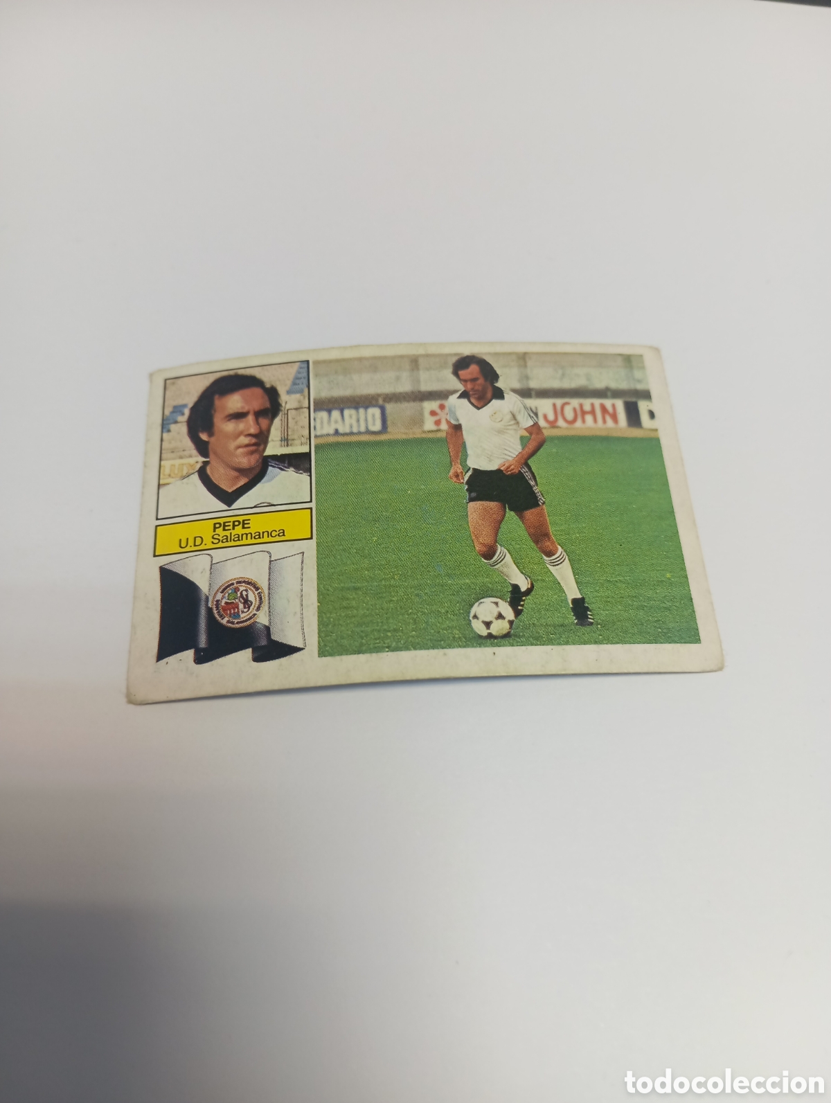 Cromos de f&uacute;tbol: PEPE Salamanca Liga Este 1982 1983 NUEVO 82 83 SIN PEGAR