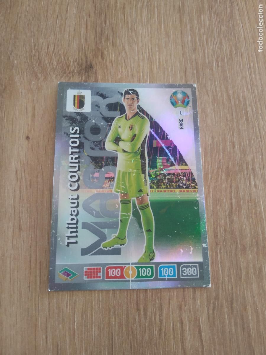 Cromos de f&uacute;tbol: 1 RARE COURTOIS BELGICA MASTER CROMO FUTBOL PANINI EURO 2020 ADRENALYN EUROCOPA