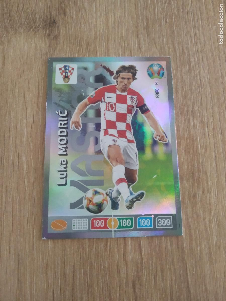 Cromos de f&uacute;tbol: 2 RARE MODRIC CROACIA MASTER CROMO FUTBOL PANINI EURO 2020 ADRENALYN EUROCOPA