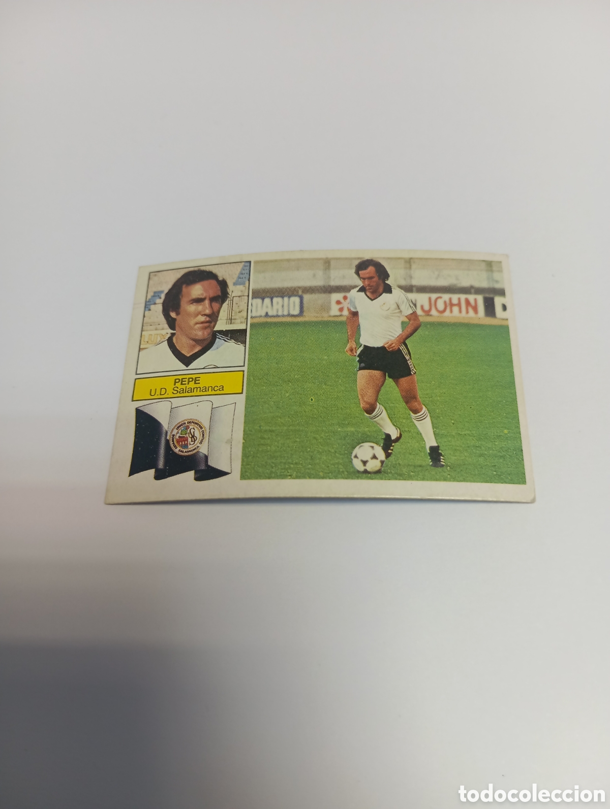 Cromos de f&uacute;tbol: PEPE Salamanca Liga Este 1982 1983 NUEVO 82 83 SIN PEGAR