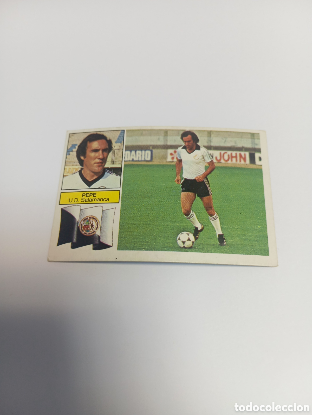 Cromos de f&uacute;tbol: PEPE Salamanca Liga Este 1982 1983 NUEVO 82 83 SIN PEGAR