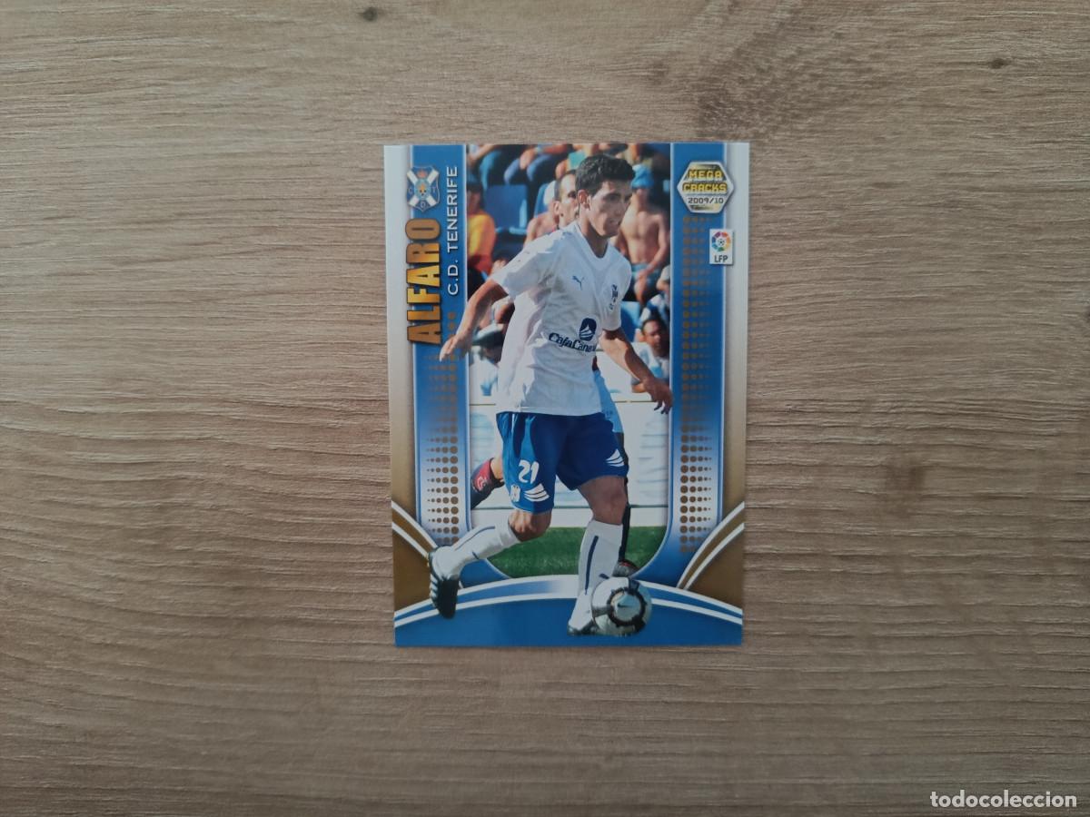 Cromos de f&uacute;tbol: CROMO DE FUTBOL PANINI ALFARO 268 TENERIFE MEGACRACKS 2009 2010 09 10 D726