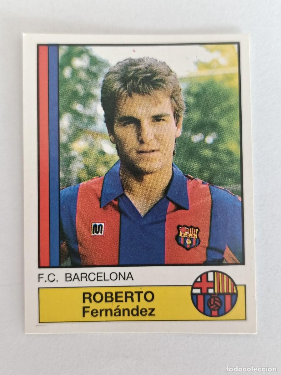 Cromos de f&uacute;tbol: #47 ROBERTO (F.C. BARCELONA) FUTBOL 87 PANINI