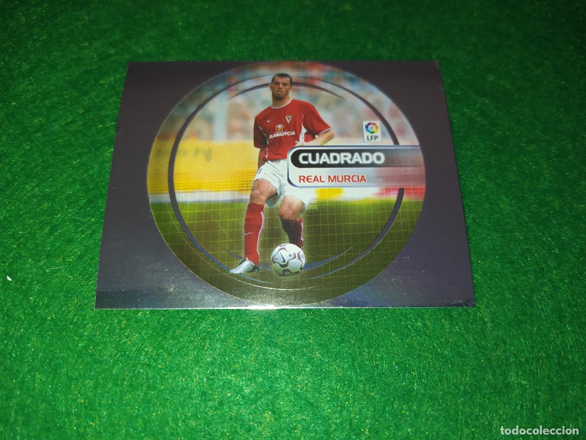 Cromos de f&uacute;tbol: CUADRADO MURCIA n&deg;15 NUTELLA LIGA ESTE 2003 2004 NUEVO SIN PEGAR