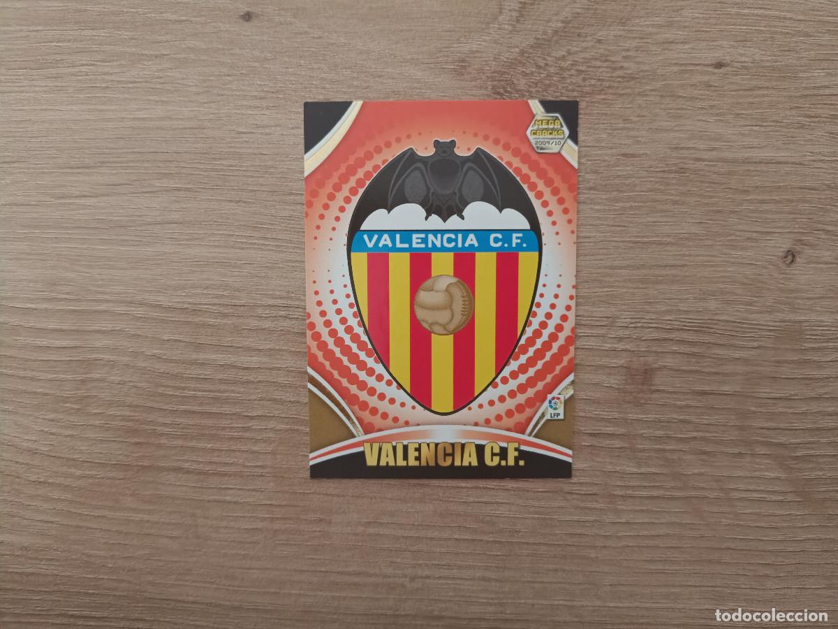 Figurine di Calcio: CROMO DE FUTBOL PANINI ESCUDO 271 VALENCIA MEGACRACKS 2009 2010 09 10 D726