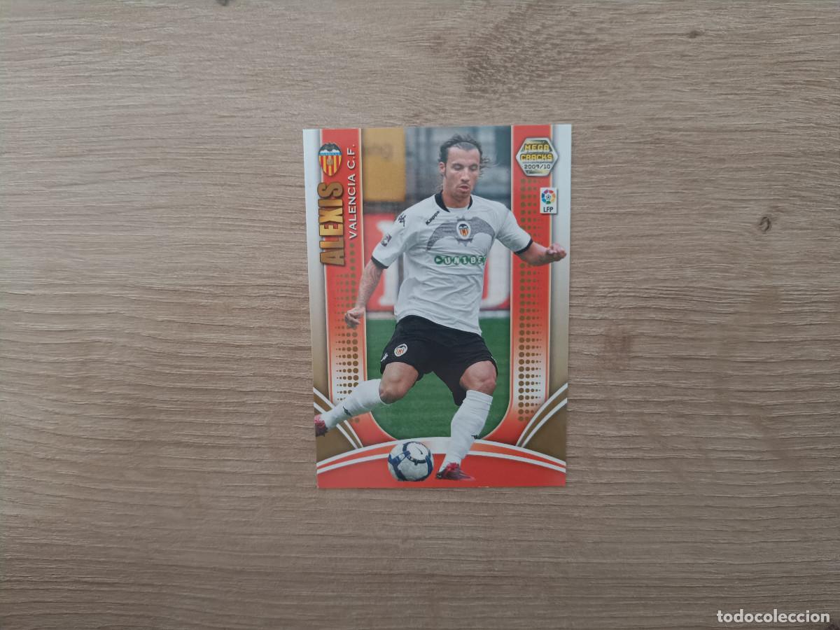 Figurine di Calcio: CROMO DE FUTBOL PANINI ALEXIS 275 VALENCIA MEGACRACKS 2009 2010 09 10 D726