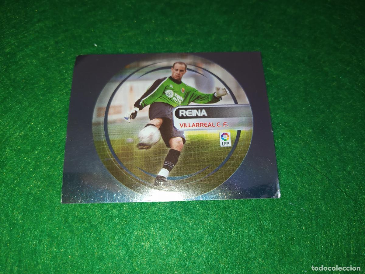 Figurine di Calcio: REINA VILLARREAL n&deg;19 NUTELLA LIGA ESTE 2003 2004 NUEVO SIN PEGAR