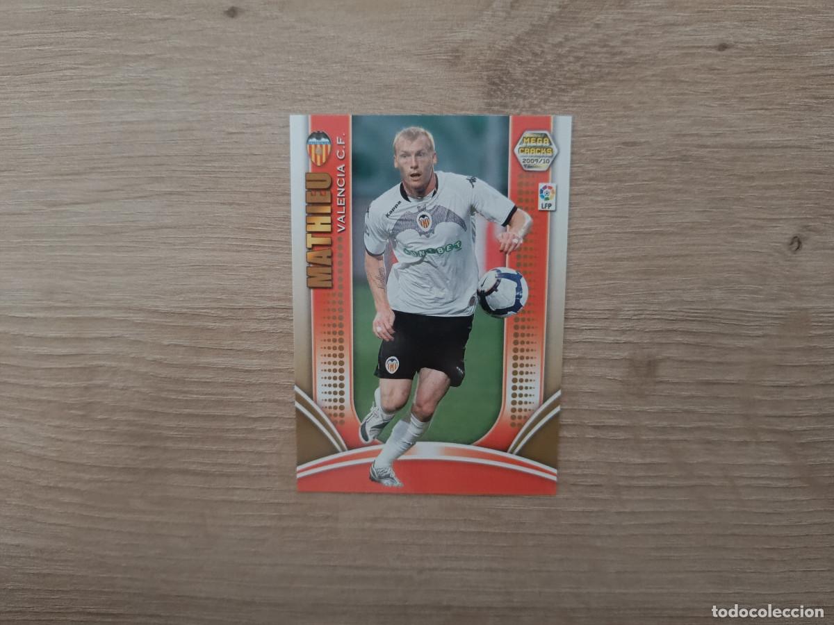 Fu&szlig;ball-Sticker: CROMO DE FUTBOL PANINI MATHIEU 278 VALENCIA MEGACRACKS 2009 2010 09 10 D726