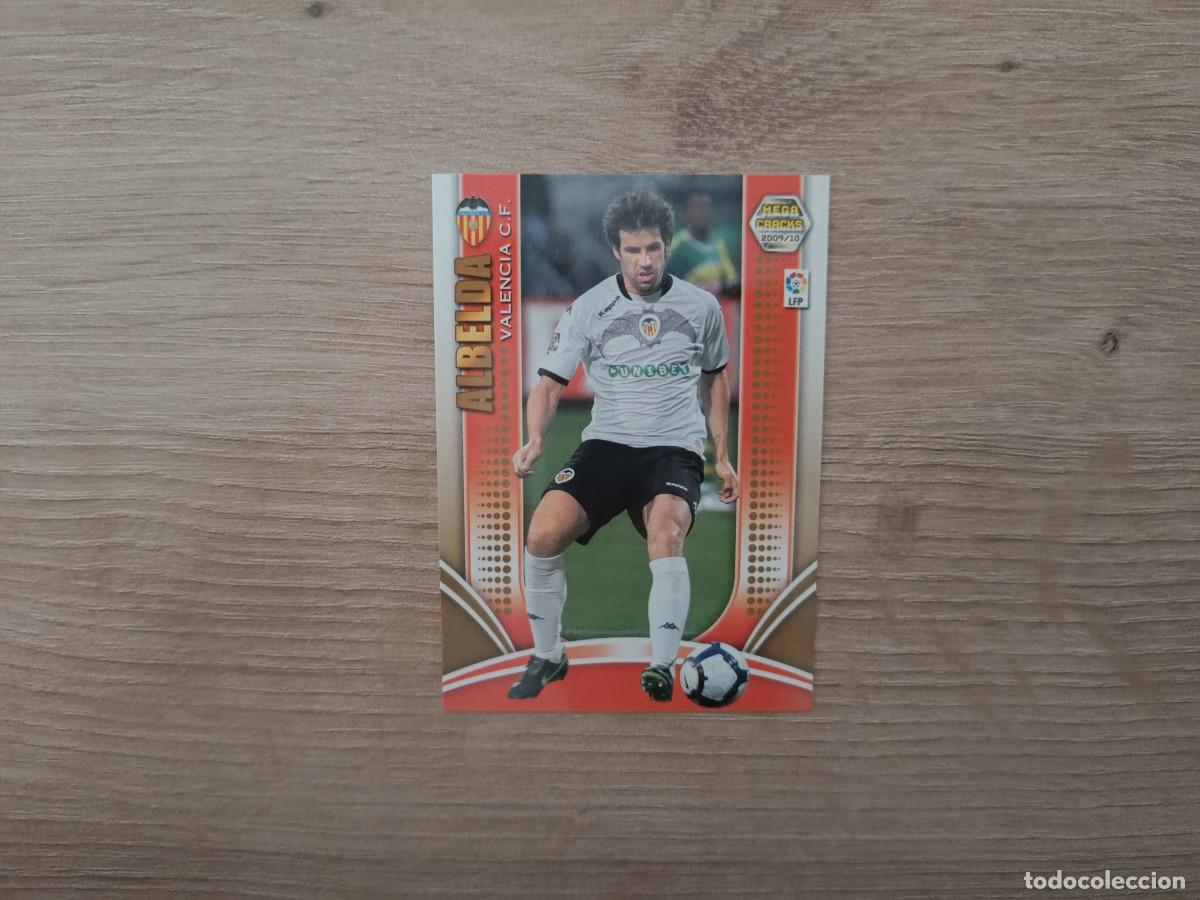 Cromos de f&uacute;tbol: CROMO DE FUTBOL PANINI ALBELDA 279 VALENCIA MEGACRACKS 2009 2010 09 10 D726