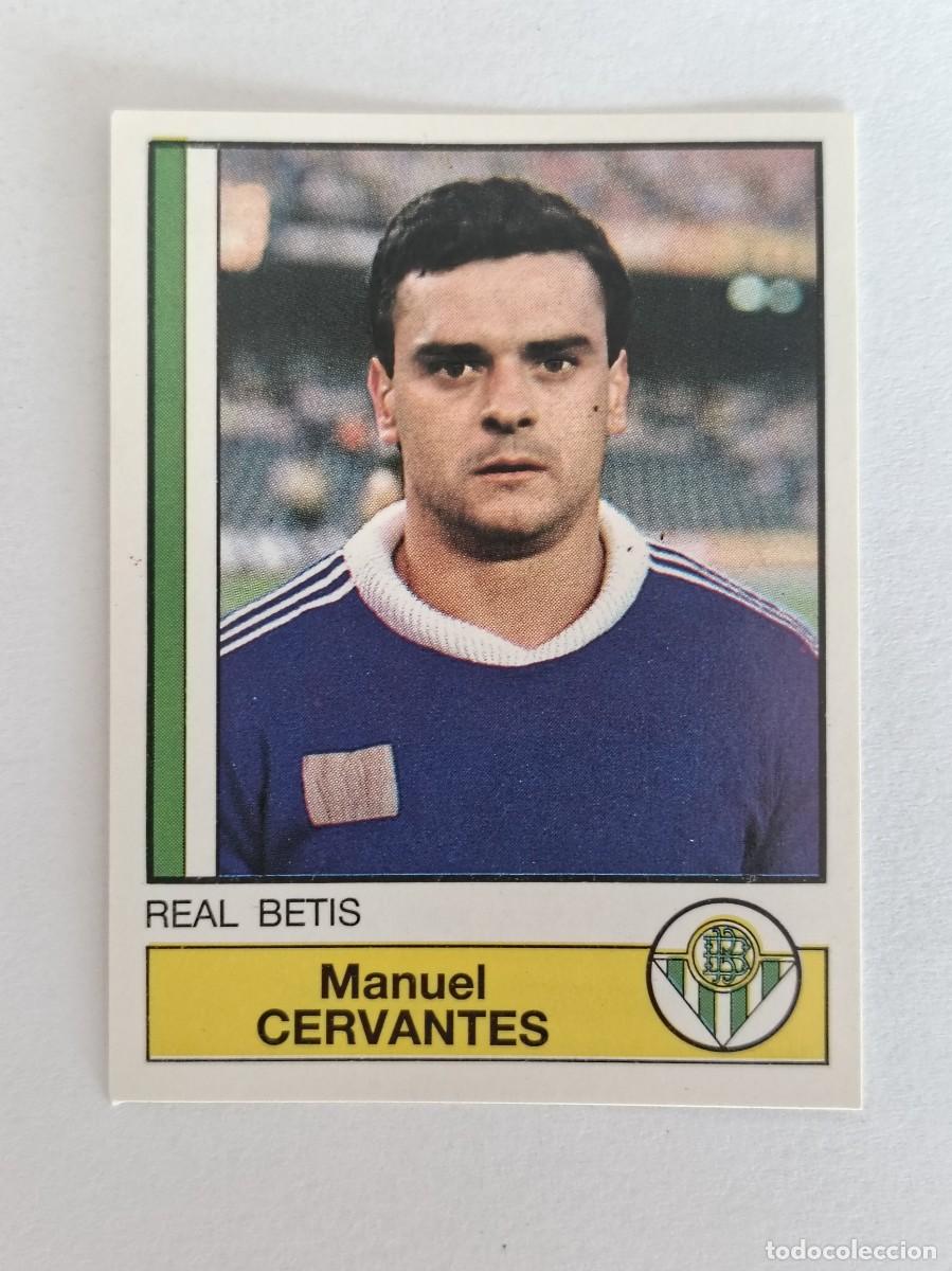 Cromos de f&uacute;tbol: #60 CERVANTES (REAL BETIS) FUTBOL 87 PANINI