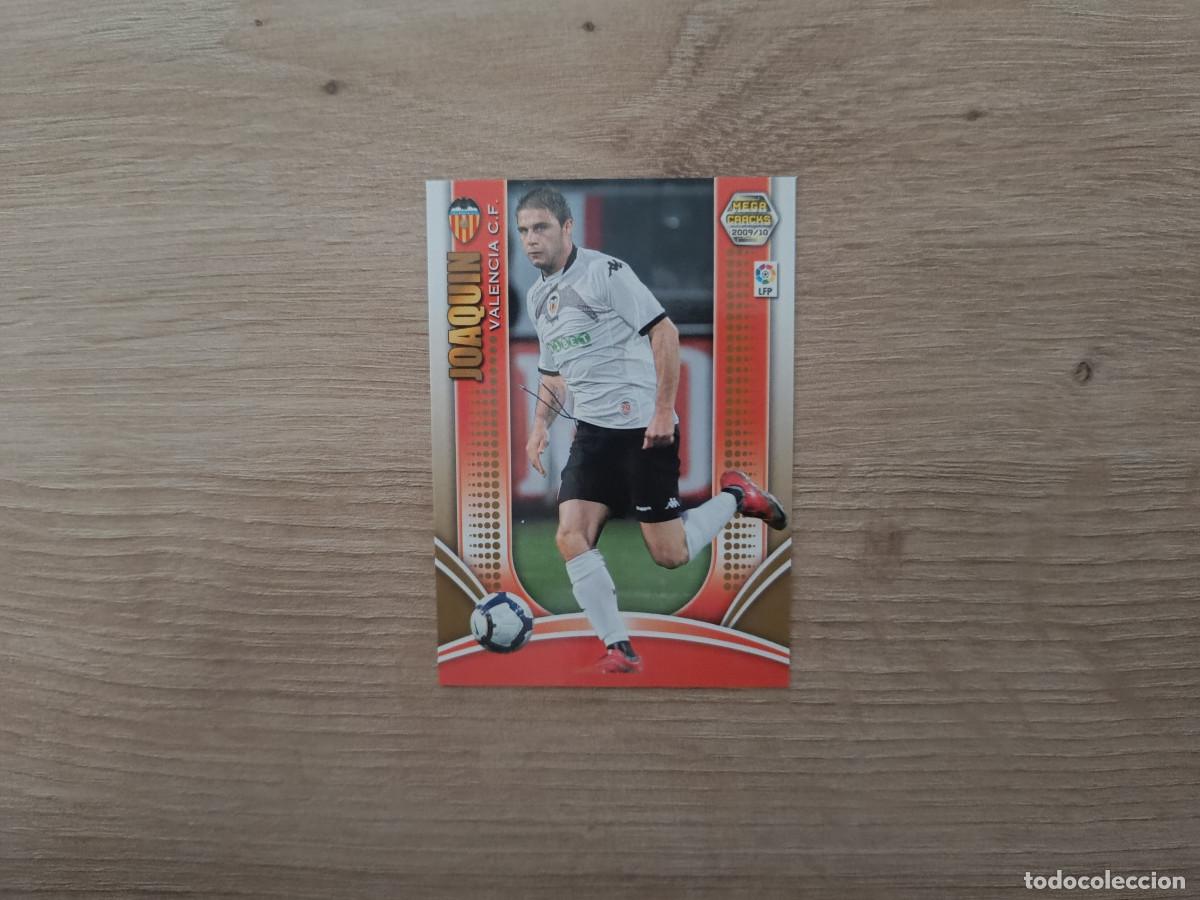 Fu&szlig;ball-Sticker: CROMO DE FUTBOL PANINI JOAQUIN 283 VALENCIA MEGACRACKS 2009 2010 09 10 D726