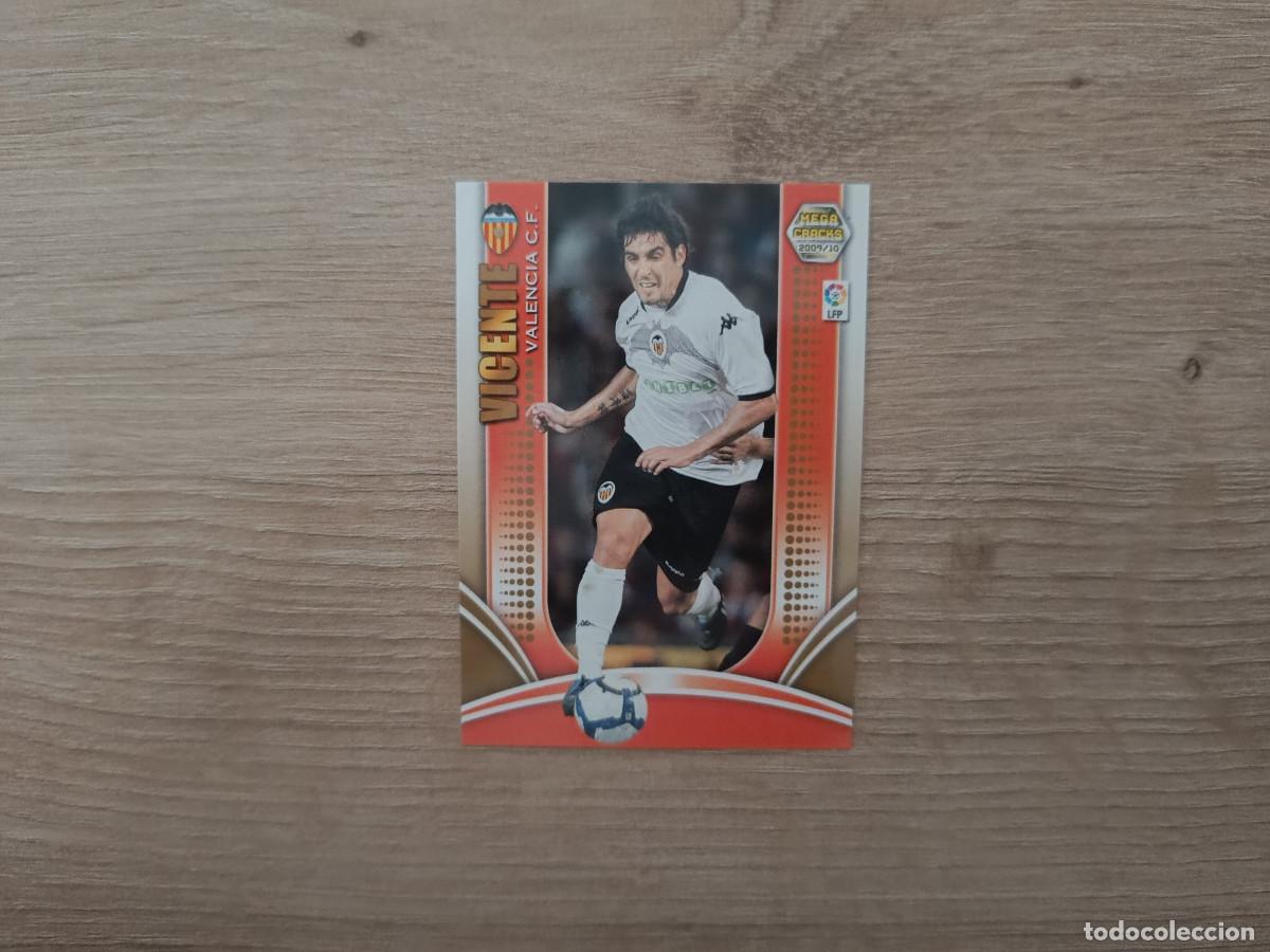 Figurine di Calcio: CROMO DE FUTBOL PANINI VICENTE 285 VALENCIA MEGACRACKS 2009 2010 09 10 D726